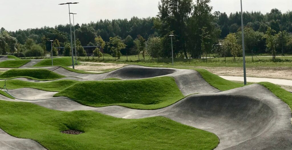 typical pump track